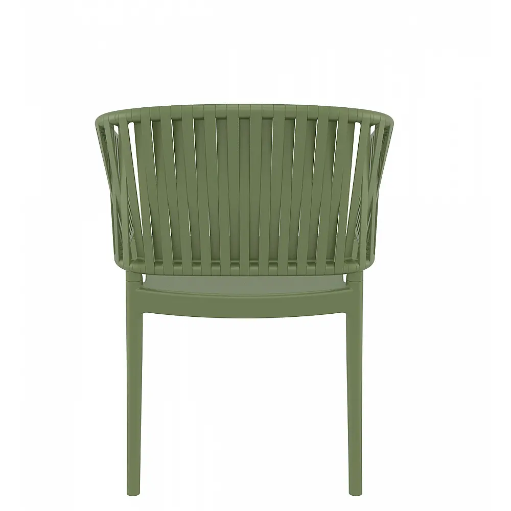 Portofino/P Armchair Olive Green - Πολυπροπυλένιο - 58x58x80 cm Portofino/P Armchair Olive Green - Πολυπροπυλένιο - 58x58x80 cm