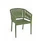 Portofino/P Armchair Olive Green - Πολυπροπυλένιο - 58x58x80 cm Portofino/P Armchair Olive Green - Πολυπροπυλένιο - 58x58x80 cm