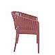 Portofino/P Armchair Marsala - Πολυπροπυλένιο - 58x58x80 cm