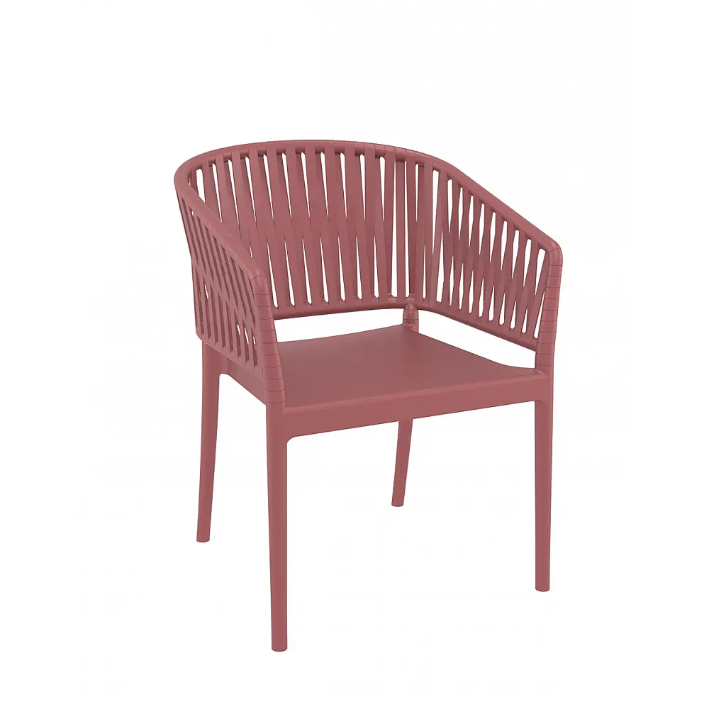 Portofino/P Armchair Marsala - Πολυπροπυλένιο - 58x58x80 cm
