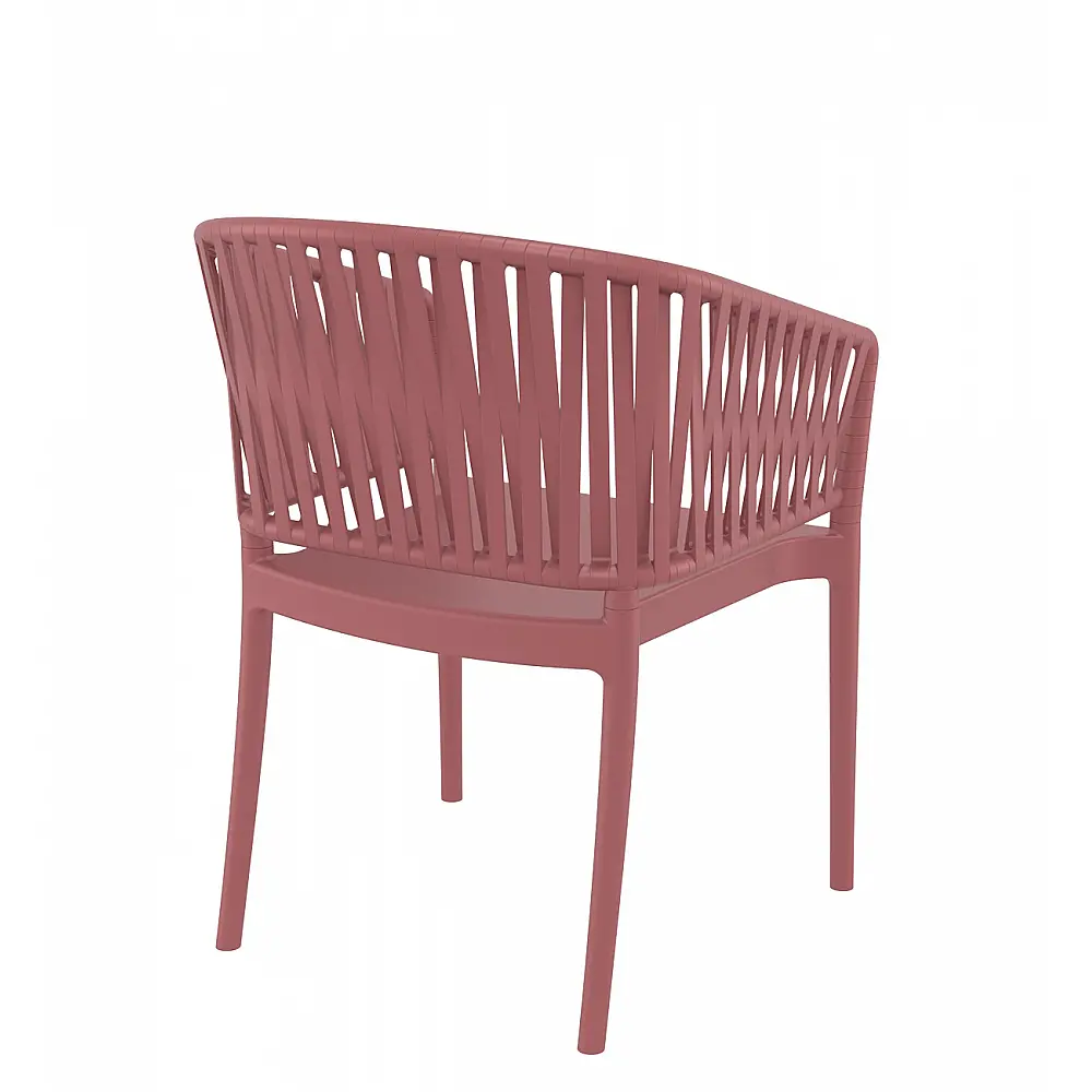 Portofino/P Armchair Marsala - Πολυπροπυλένιο - 58x58x80 cm