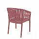 Portofino/P Armchair Marsala - Πολυπροπυλένιο - 58x58x80 cm