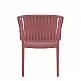 Portofino/P Armchair Marsala - Πολυπροπυλένιο - 58x58x80 cm
