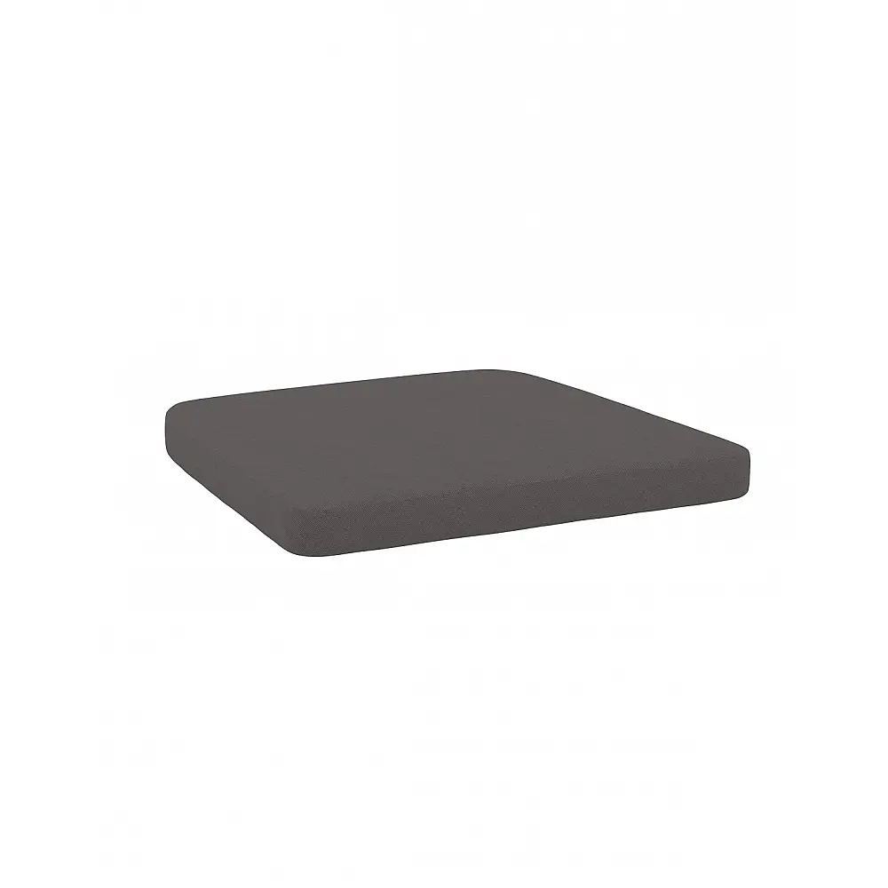 Portofino/Seat Cushion Dark Grey - 50x48x5 cm