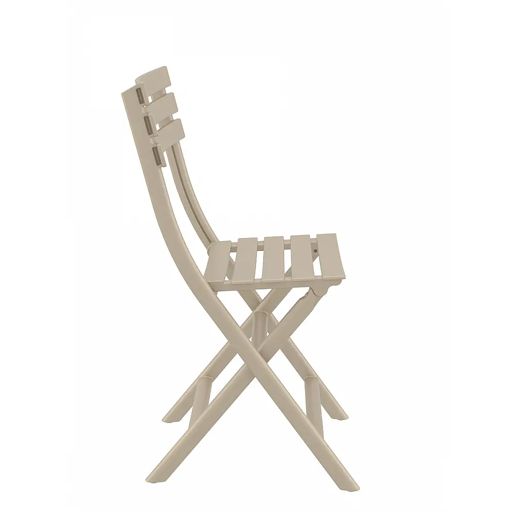 Helen/F Chair Taupe - Πολυπροπυλένιο - 47x42x83 cm
