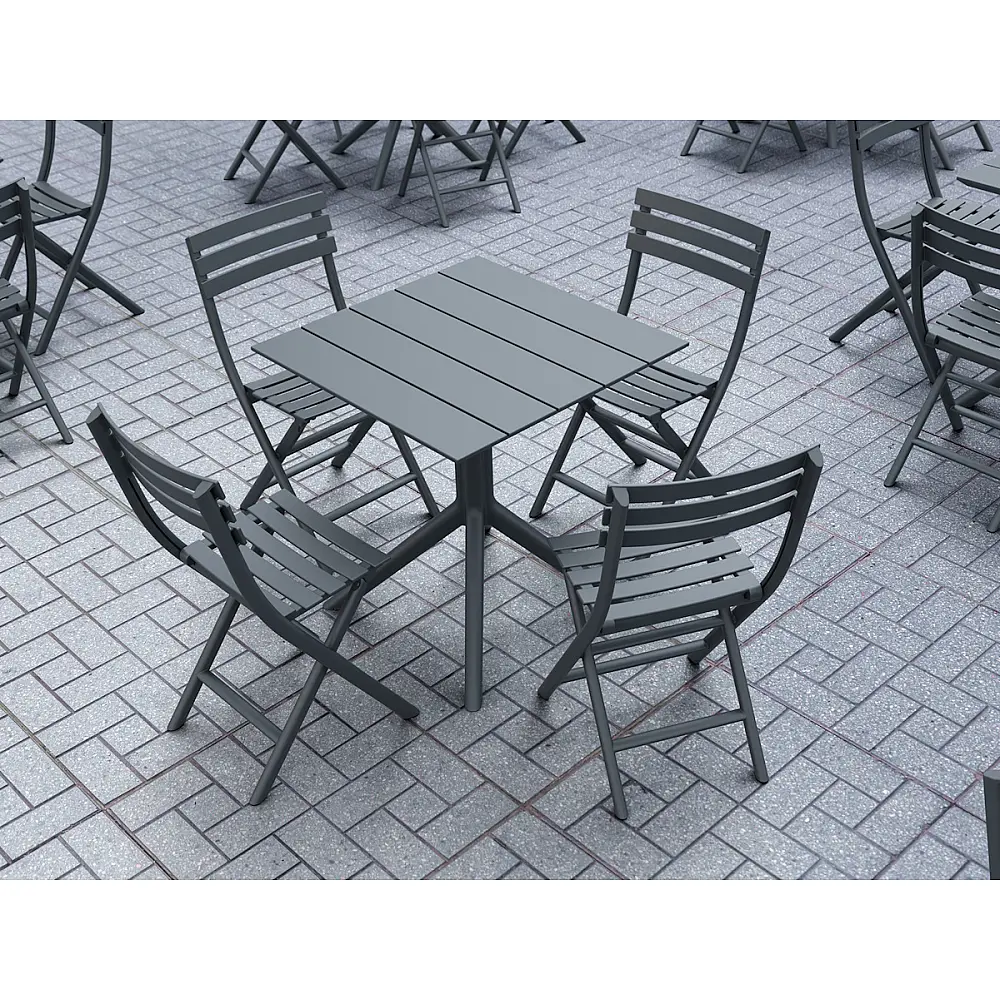 Helen/F Chair Olive Green - Πολυπροπυλένιο - 47x42x83 cm
