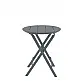 Helen/T-R60cm Folding Table Dark Grey - Πολυπροπυλένιο - 60x60x74 cm Helen/T-R60cm Folding Table Dark Grey - Πολυπροπυλένιο - 60x60x74 cm