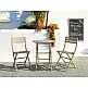 Helen/T-R60cm Folding Table Dark Grey - Πολυπροπυλένιο - 60x60x74 cm Helen/T-R60cm Folding Table Dark Grey - Πολυπροπυλένιο - 60x60x74 cm
