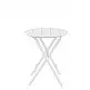 Helen/T-R60cm Folding Table White - Πολυπροπυλένιο - 60x60x74 cm Helen/T-R60cm Folding Table White - Πολυπροπυλένιο - 60x60x74 cm