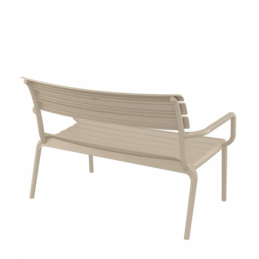 Paris/D Sofa Taupe - Πολυπροπυλένιο - 70x116x75 cm