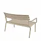 Paris/D Sofa Taupe - Πολυπροπυλένιο - 70x116x75 cm Paris/D Sofa Taupe - Πολυπροπυλένιο - 70x116x75 cm