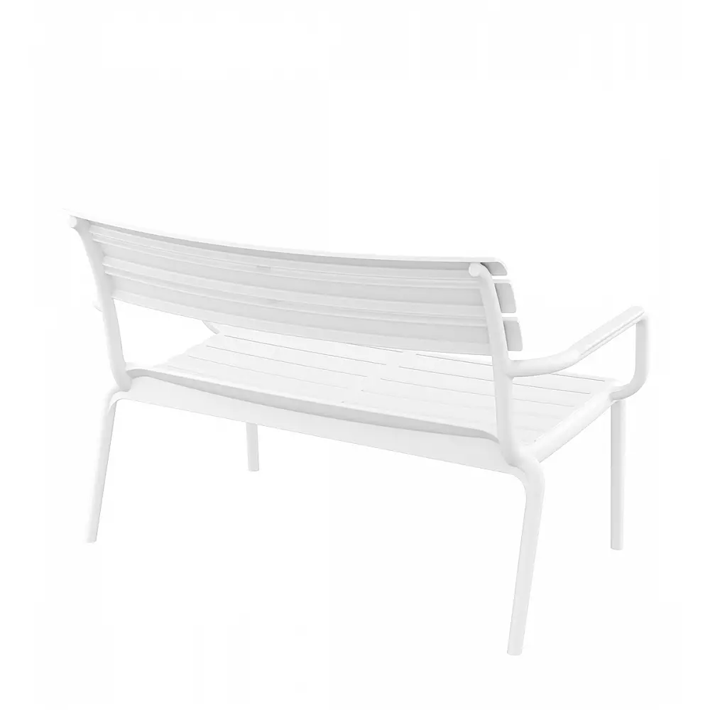 Paris/D Sofa White - Πολυπροπυλένιο - 70x116x75 cm