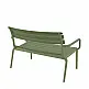 Paris/D Sofa Olive Green - Πολυπροπυλένιο - 70x116x75 cm Paris/D Sofa Olive Green - Πολυπροπυλένιο - 70x116x75 cm
