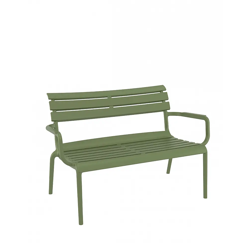 Paris/D Sofa Olive Green - Πολυπροπυλένιο - 70x116x75 cm