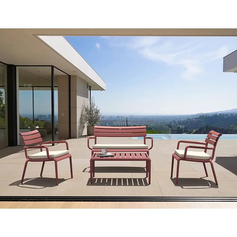 Paris/D Sofa Marsala - Πολυπροπυλένιο - 70x116x75 cm Paris/D Sofa Marsala - Πολυπροπυλένιο - 70x116x75 cm