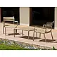 Paris/P-L Lounge Armchair Taupe - Πολυπροπυλένιο - 70x68x76 cm Paris/P-L Lounge Armchair Taupe - Πολυπροπυλένιο - 70x68x76 cm