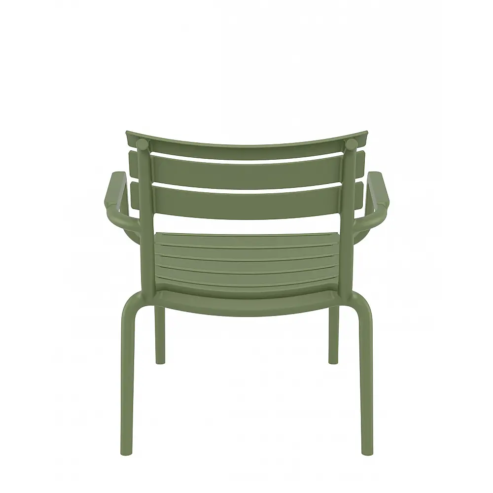 Paris/P-L Lounge Armchair Olive Green - Πολυπροπυλένιο - 70x68x76 cm Paris/P-L Lounge Armchair Olive Green - Πολυπροπυλένιο - 70x68x76 cm