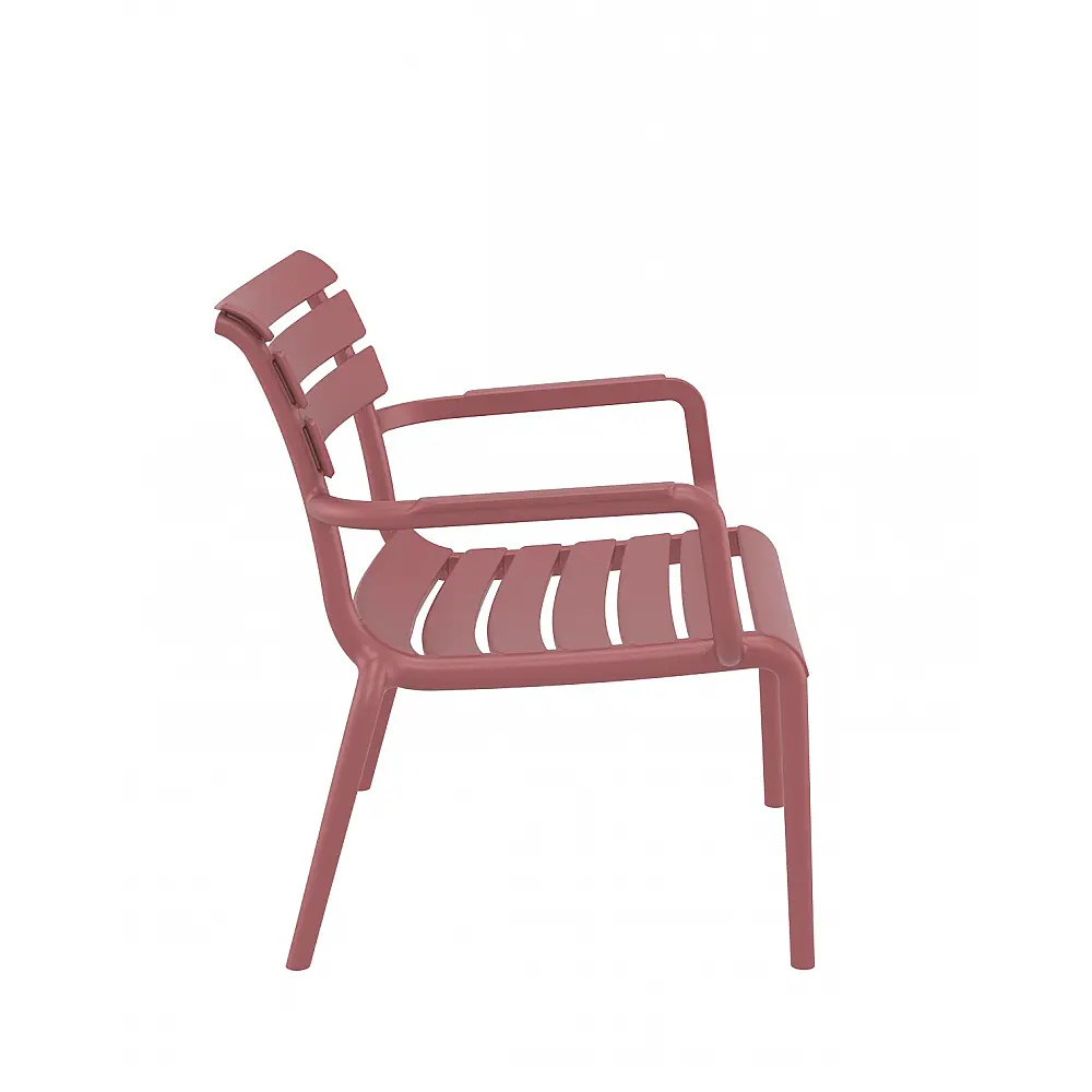 Paris/P-L Lounge Armchair Marsala - Πολυπροπυλένιο - 70x68x76 cm