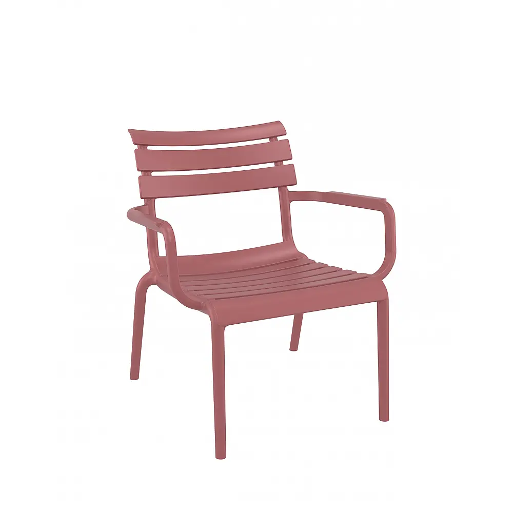 Paris/P-L Lounge Armchair Marsala - Πολυπροπυλένιο - 70x68x76 cm