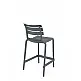 Helen/S-65 Barstool Dark Grey - Πολυπροπυλένιο - 55x52x95 cm Helen/S-65 Barstool Dark Grey - Πολυπροπυλένιο - 55x52x95 cm