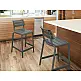 Helen/S-65 Barstool Dark Grey - Πολυπροπυλένιο - 55x52x95 cm Helen/S-65 Barstool Dark Grey - Πολυπροπυλένιο - 55x52x95 cm