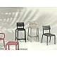 Helen/S-65 Barstool Taupe - Πολυπροπυλένιο - 55x52x95 cm Helen/S-65 Barstool Taupe - Πολυπροπυλένιο - 55x52x95 cm