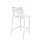 Helen/S-65 Barstool White - Πολυπροπυλένιο - 55x52x95 cm Helen/S-65 Barstool White - Πολυπροπυλένιο - 55x52x95 cm