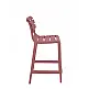 Helen/S-65 Barstool Marsala - Πολυπροπυλένιο - 55x52x95 cm