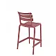 Helen/S-65 Barstool Marsala - Πολυπροπυλένιο - 55x52x95 cm