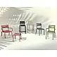 Helen/S-75 Barstool Taupe - Πολυπροπυλένιο - 55x53x105 cm