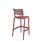 Helen/S-75 Barstool Marsala - Πολυπροπυλένιο - 55x53x105 cm