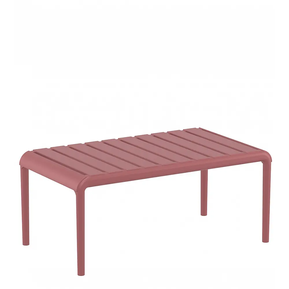 Paris/T-90x50xY.40cm Table Marsala - Πολυπροπυλένιο - 50x90x40 cm