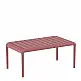 Paris/T-90x50xY.40cm Table Marsala - Πολυπροπυλένιο - 50x90x40 cm