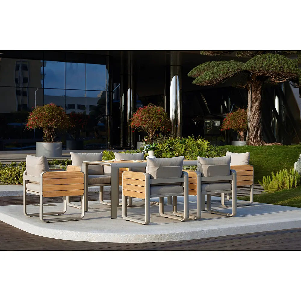 Nottingham/D7 Dining Set (207760) - Αλουμίνιο