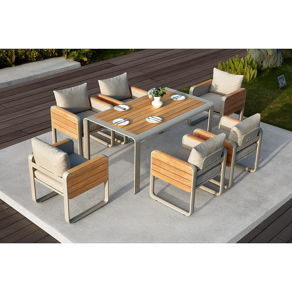 Nottingham/D7 Dining Set (207760) - Αλουμίνιο
