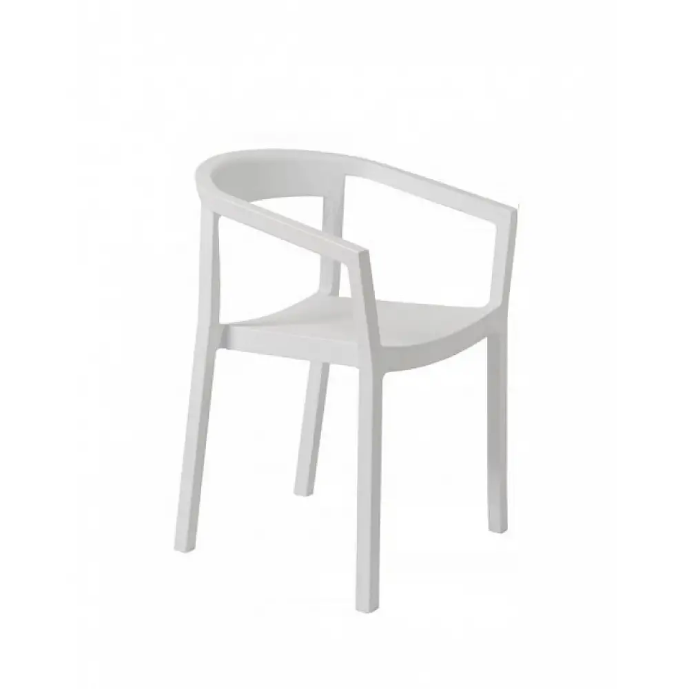 Peach White Armchair