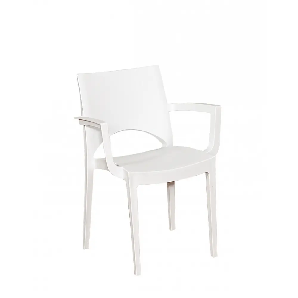 Armchair Paris/P-PP White - Πολυπροπυλένιο - 58x51x80 cm Armchair Paris/P-PP White - Πολυπροπυλένιο - 58x51x80 cm