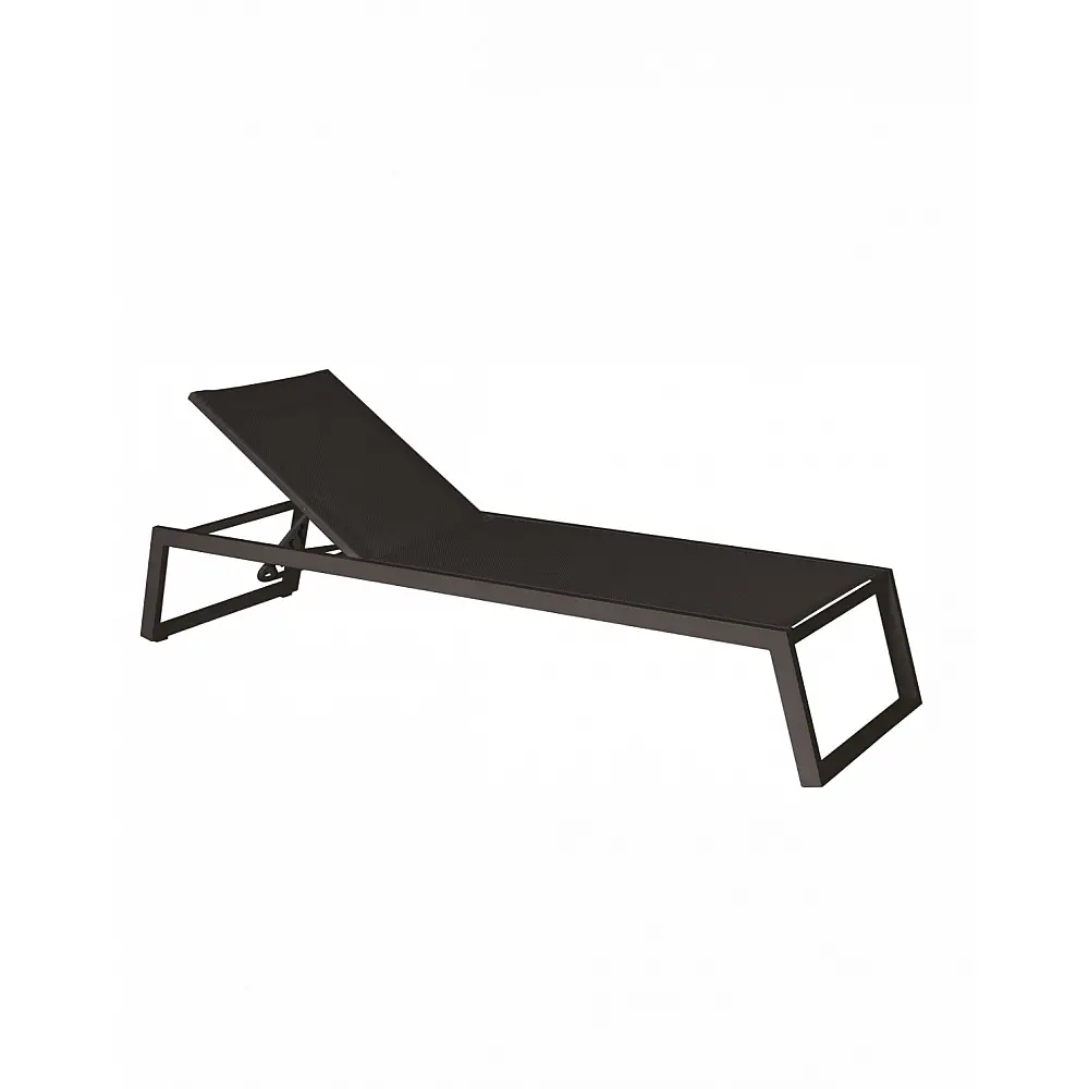 Brisbane Sun-Lounger/Alu - Αλουμίνιο - 198x62x40 cm