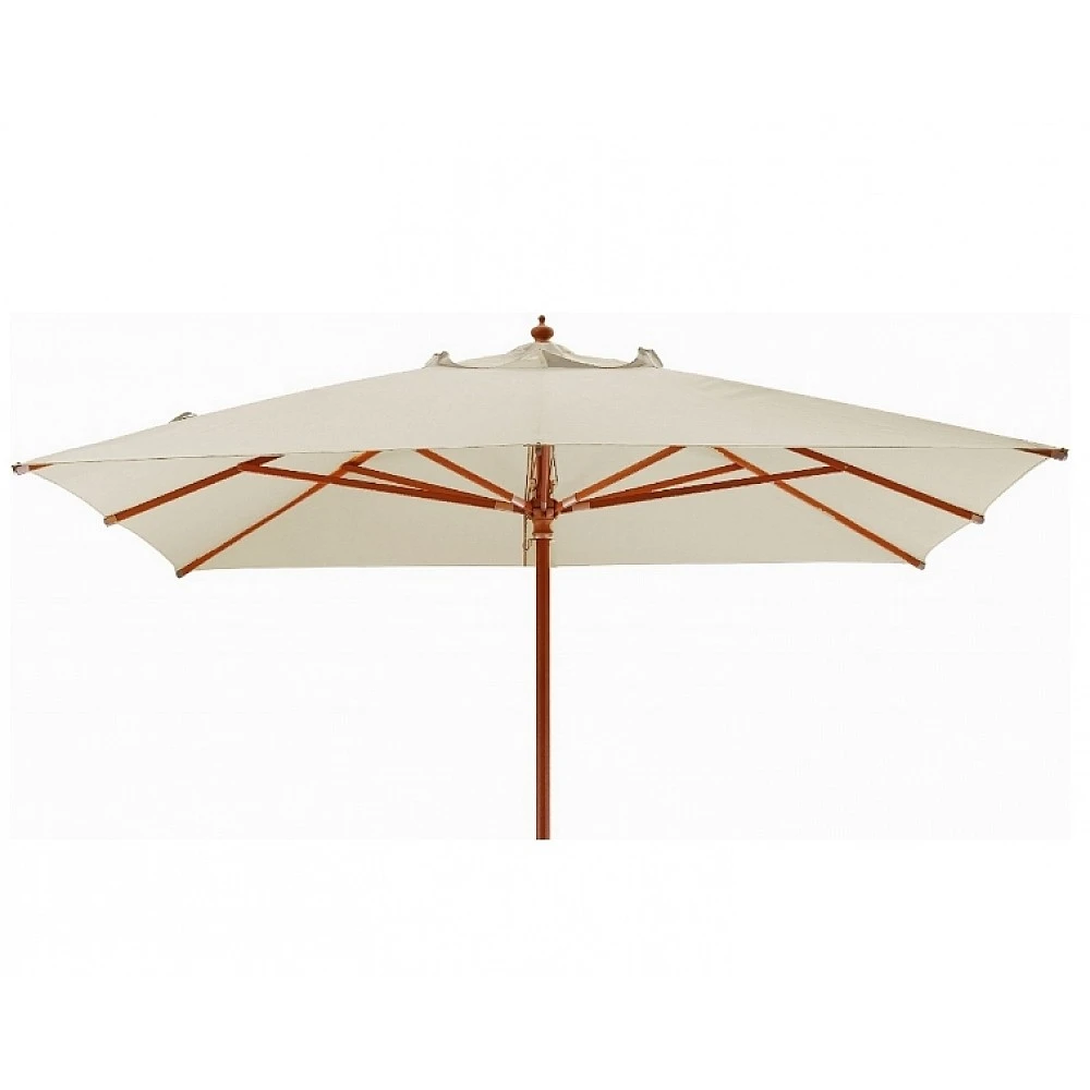 Madera Wooden Umbrella 3x3m - Ξύλο - 300x300x0 cm