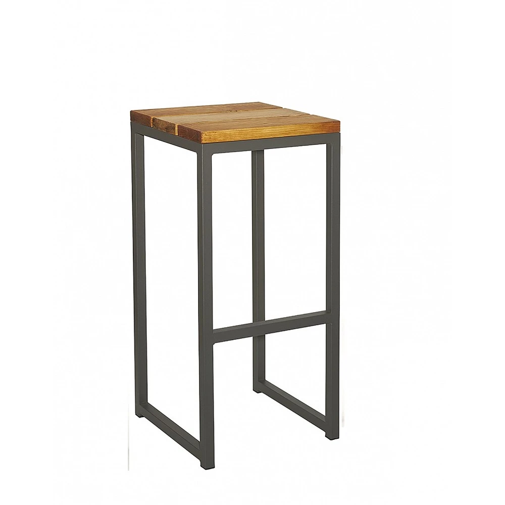 Ruba/S Barstool - Μέταλλο - 37x37x80 cm