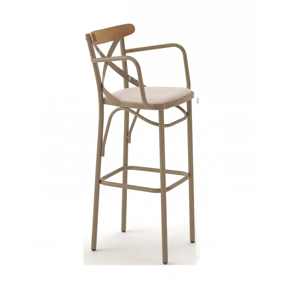 Barstool Antique/SB-M CAT.A - Μέταλλο - 51x53x111 cm