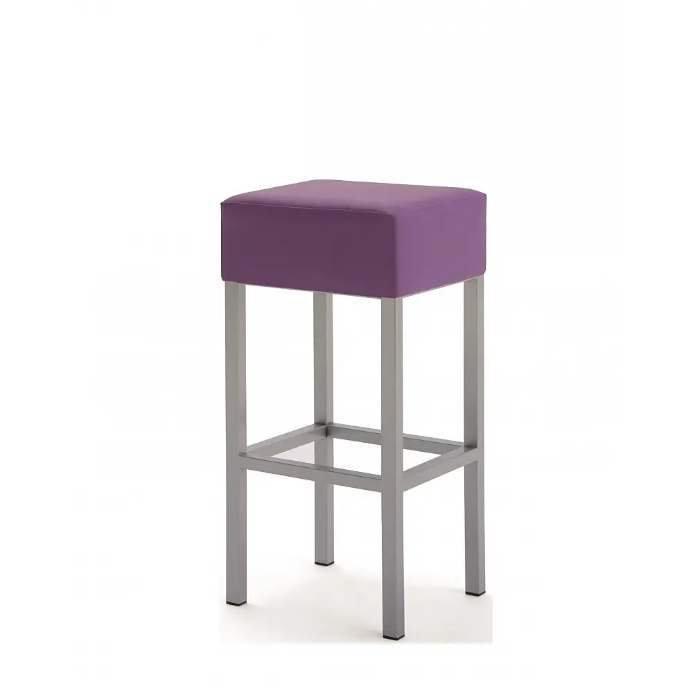 Barstool Kubic CAT.A - Μέταλλο - 32x32x81 cm