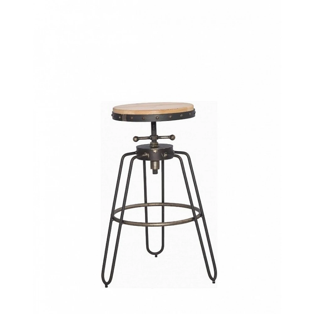 Barstool Oclahoma/S - Μέταλλο - 50x50x70 cm