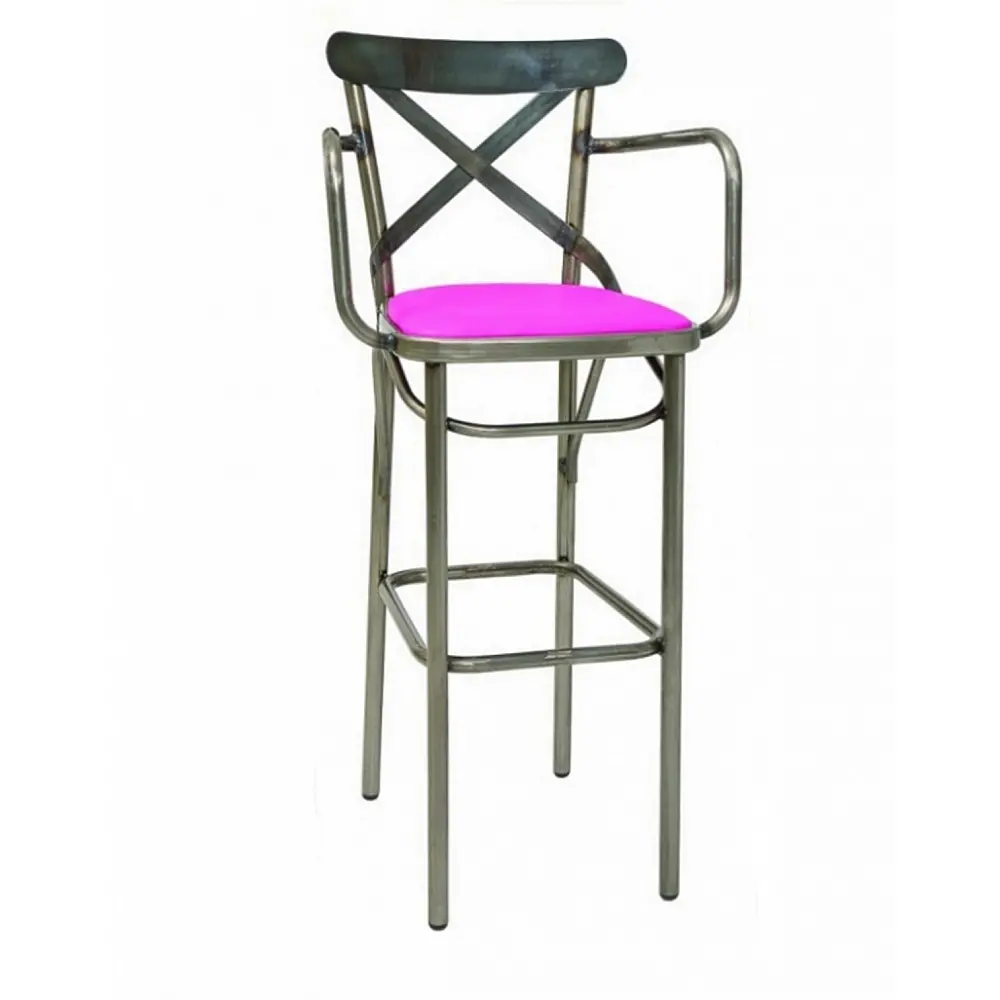 Barstool Vaterlo/SB-V COM - Μέταλλο - 49x53x111 cm
