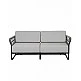 Marine/D COM Sofa - Αλουμίνιο - 74x168x64 cm