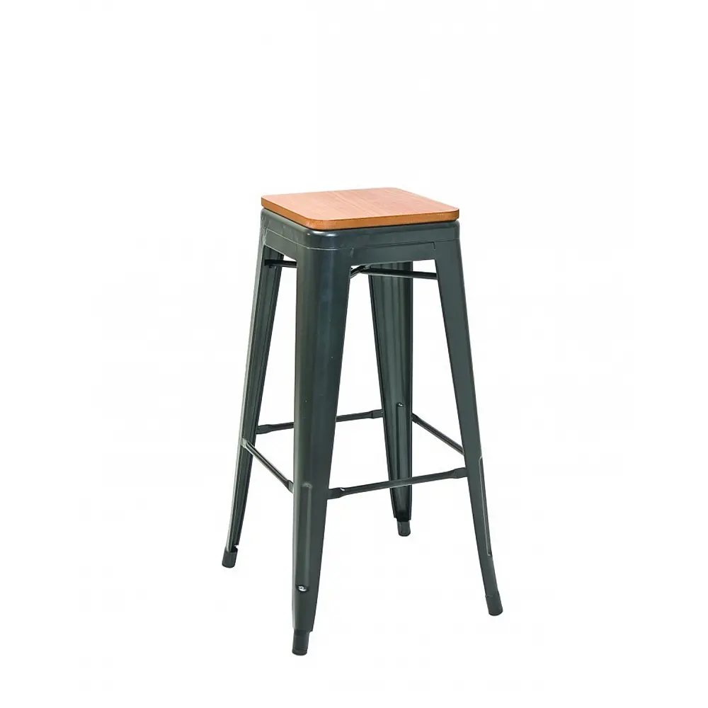 Barstool Dolix/S-W - Μέταλλο - 43x43x79 cm