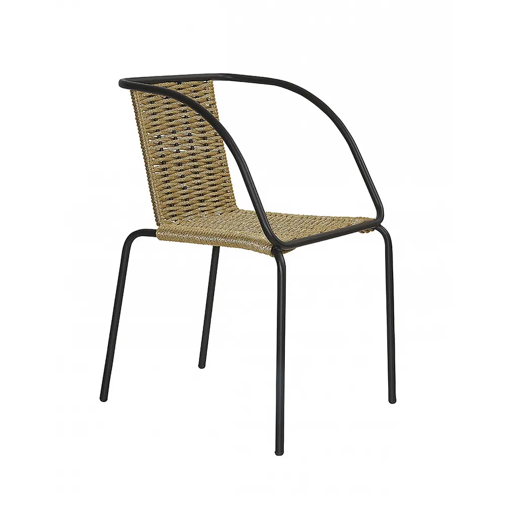 Oyster/P Armchair - Μέταλλο - 57x53x81 cm
