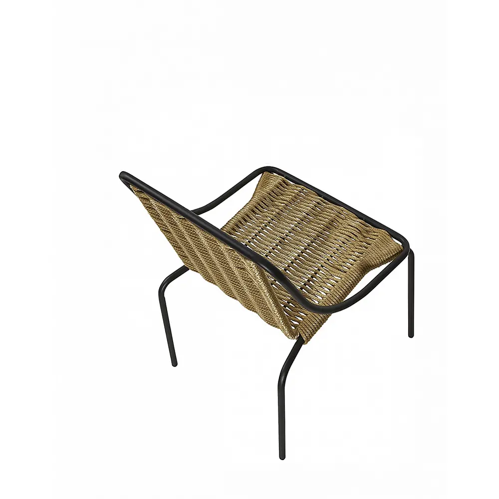 Oyster/L Lounge Chair - Μέταλλο - 65x58x74 cm