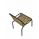 Oyster/L Lounge Chair - Μέταλλο - 65x58x74 cm
