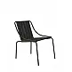 Oyster/L Lounge Chair - Μέταλλο - 65x58x74 cm